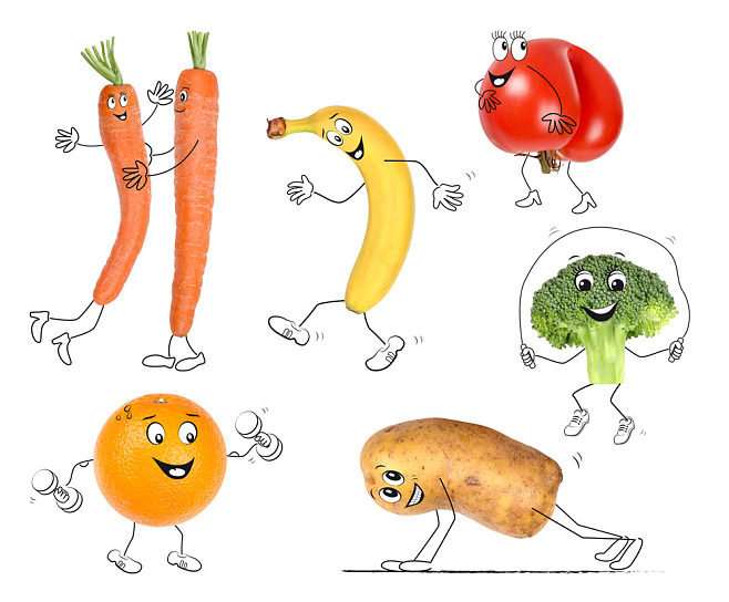 卡通的蔬菜图片